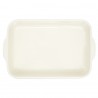 Блюдо для запекания birds of paradise, 36х23 см, кремовое