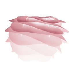 Плафон carmina, D32х22 см, розовый