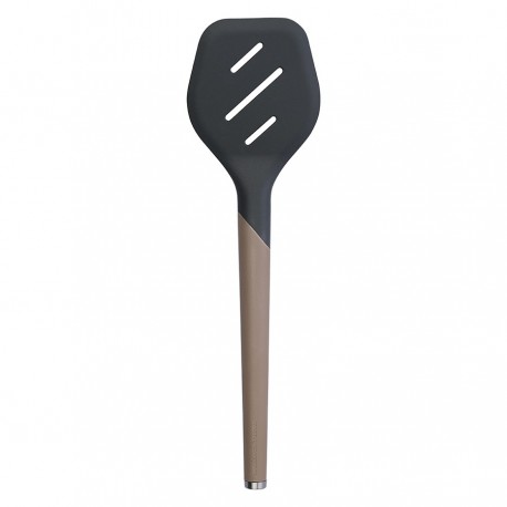 Лопатка с прорезями smartchef, 32 см, капучино-графит