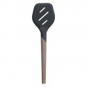 Лопатка с прорезями smartchef, 32 см, капучино-графит