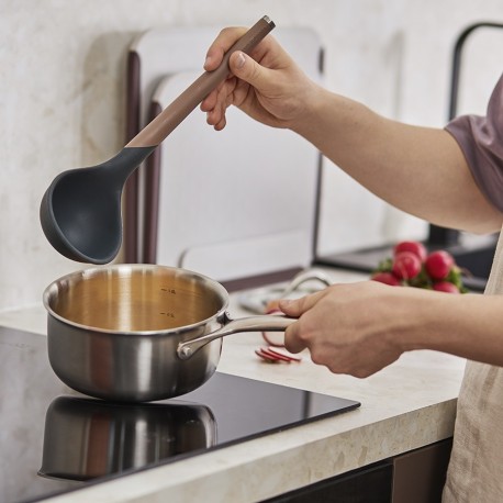 Половник smartchef, 31 см, капучино-графит