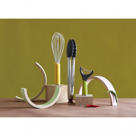 Щипцы кухонные smartchef, 33,5 см, серо-бордовые