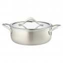 Кастрюля с крышкой 3ply etalon, D24 см, 4 л