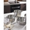 Кастрюля с крышкой 3ply etalon, D24 см, 6 л