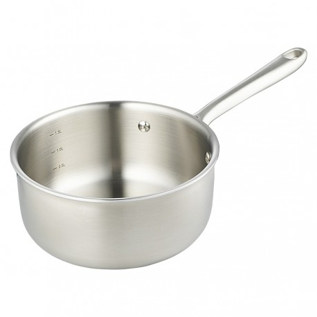 Ковш с крышкой 3ply etalon, D18 см, 1,9 л