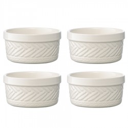 Набор рамекинов country mill, 260 мл, светло-бежевые, 4 шт.