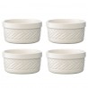 Набор рамекинов country mill, 260 мл, светло-бежевые, 4 шт.