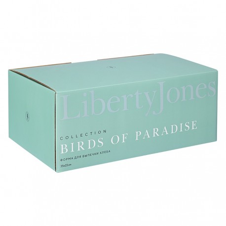 Форма для выпечки хлеба birds of paradise, parrot, 38х25 см