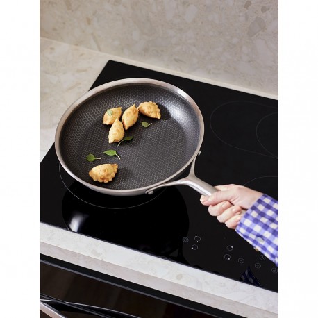 Сковорода 3ply etalon с лазерным напылением, D24 см