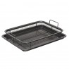 Противень для запекания с решеткой-гриль roast masters, 22х30 см, черный