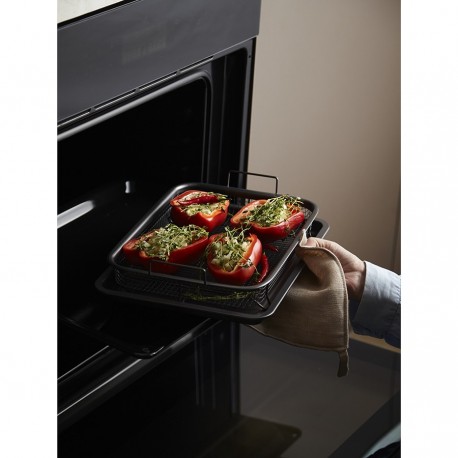 Противень для запекания с решеткой-гриль roast masters, 22х30 см, черный