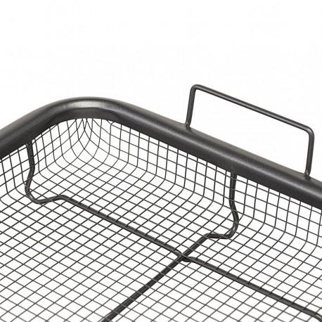 Противень для запекания с решеткой-гриль roast masters, 22х30 см, черный