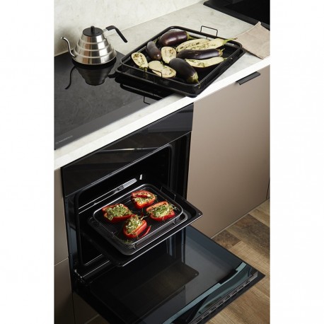 Противень для запекания с решеткой-гриль roast masters, 36х45 см, черный