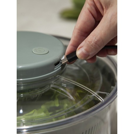 Электросушилка для салата press&dry, 3,5 л, шалфей