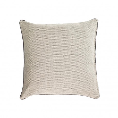 Чехол на подушку из 100% хлопка Celmira серого цвета с серой вышивкой 45 x 45 см