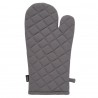 Прихватка-варежка из хлопка серого цвета из коллекции essential, 33х17,5 см