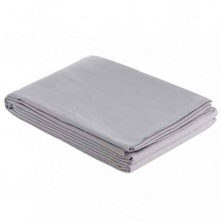 Скатерть из хлопка серого цвета из коллекции essential, 170х170 см