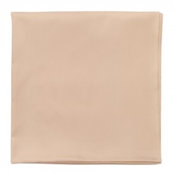 Скатерть бежевого цвета с фактурным жаккардовым рисунком из хлопка из коллекции essential, 180х180 см