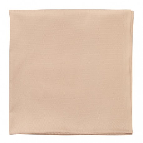 Скатерть бежевого цвета с фактурным жаккардовым рисунком из хлопка из коллекции essential, 180х180 см