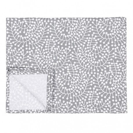 Дорожка на стол серого цвета с принтом Спелая Смородина из коллекции scandinavian touch, 45х150 см