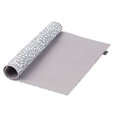 Салфетка двухсторонняя под приборы серая с принтом Спелая Смородина из коллекции scandinavian touch, 35х45 см