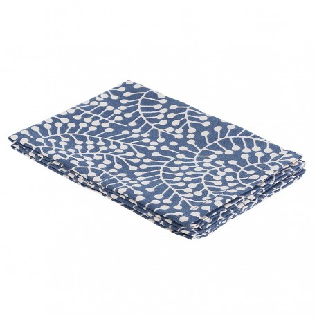 Набор из двух салфеток сервировочных темно-синего цвета с принтом Спелая Смородина из коллекции scandinavian touch, 45х45 см