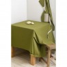 Скатерть из хлопка оливкового цвета из коллекции essential, 170х250 см