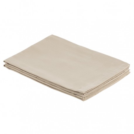 Набор из двух салфеток сервировочных из хлопка бежевого цвета из коллекции essential, 45х45 см