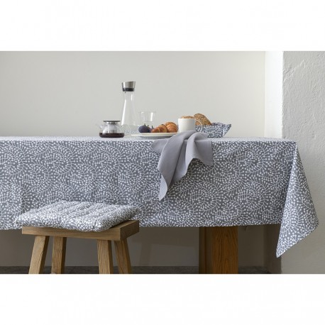 Набор из двух салфеток сервировочных из хлопка серого цвета из коллекции essential, 45х45 см