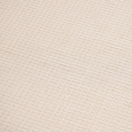 Набор из двух вафельных полотенец изо льна бежевого цвета из коллекции essential, 50х70 см