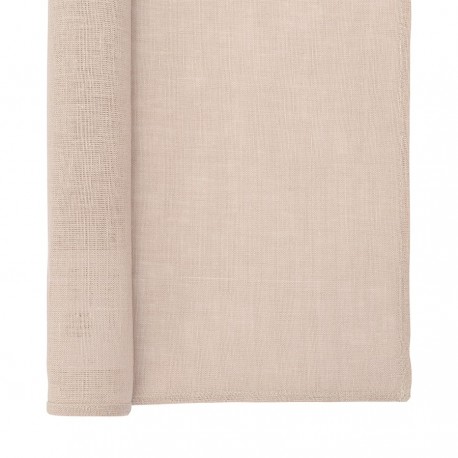 Салфетка сервировочная из стираного льна бежевого цвета из коллекции essential, 45х45 см