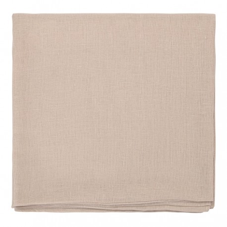 Скатерть из стираного льна бежевого цвета из коллекции essential, 150х250 см