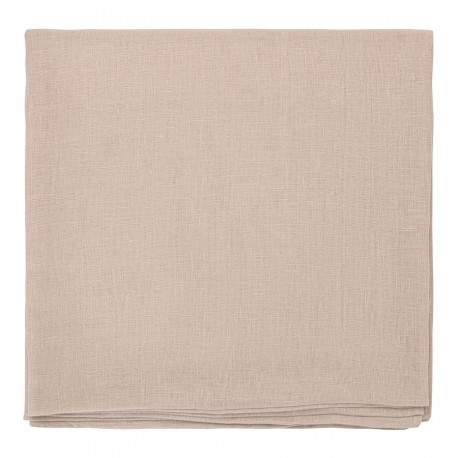 Скатерть из стираного льна бежевого цвета из коллекции essential, 170х170 см