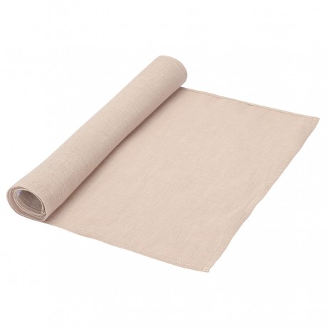 Дорожка на стол из стираного льна бежевого цвета из коллекции essential, 45х150 см