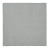 Салфетка сервировочная из стираного льна серого цвета из коллекции essential, 45х45 см