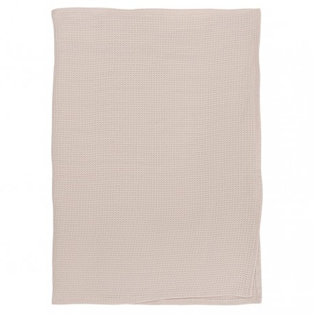 Набор из двух вафельных полотенец изо льна цвета пыльной розы из коллекции essential, 50х70 см