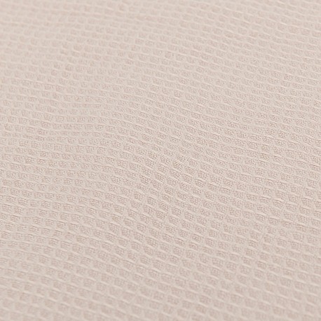 Набор из двух вафельных полотенец изо льна цвета пыльной розы из коллекции essential, 50х70 см