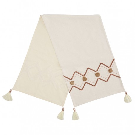 Дорожка на стол с вышивкой geometry из коллекции ethnic, 45х150 см