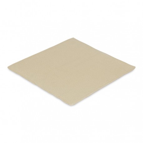 Набор из трех вязаных салфеток для уборки и мытья посуды бежевого и оливкового цветов из коллекции essential, 28х28 см