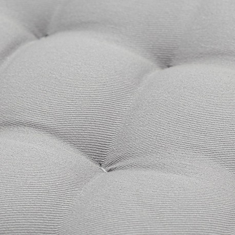 Подушка на стул из хлопка серого цвета из коллекции essential, 35х35 см