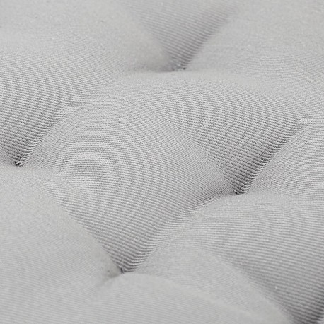 Подушка на стул круглая из хлопка серого цвета из коллекции essential, 35 см