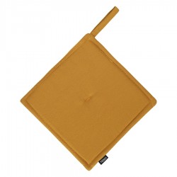 Прихватка из хлопка цвета карри из коллекции essential, 22х22 см