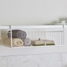 Набор из двух кухонных вязаных полотенец из коллекции essential, темно-серое/бежевое