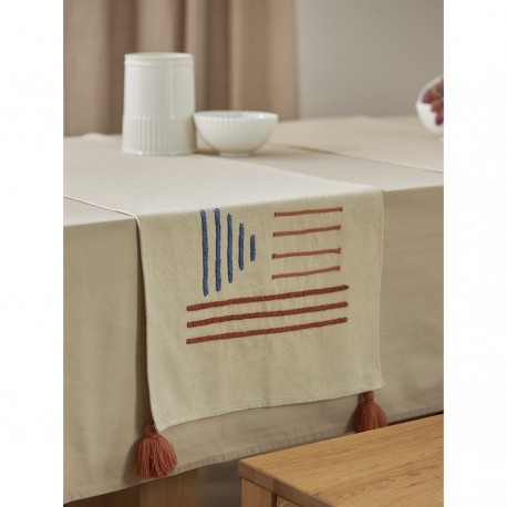 Дорожка на стол mishmash из коллекции ethnic, 45х150 см