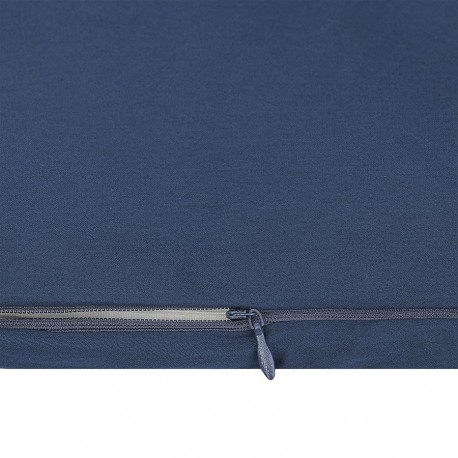 Комплект постельного белья из премиального сатина темно-синего цвета из коллекции essential, 150х200 см