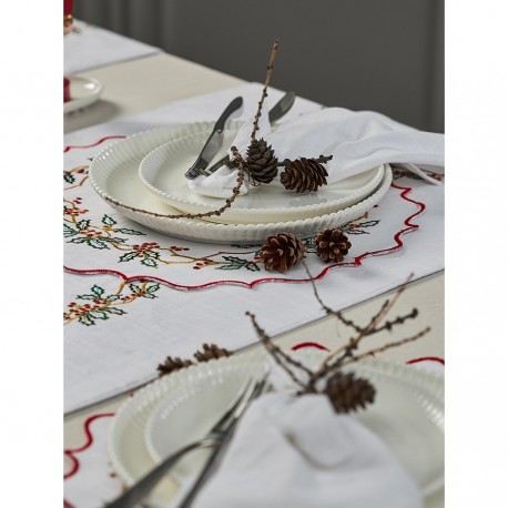 Дорожка на стол festive wreath из коллекции new year essential, 45х150 см