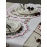 Дорожка на стол festive wreath из коллекции new year essential, 45х150 см