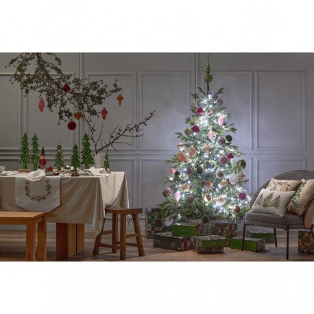 Дорожка на стол festive wreath из коллекции new year essential, 45х150 см