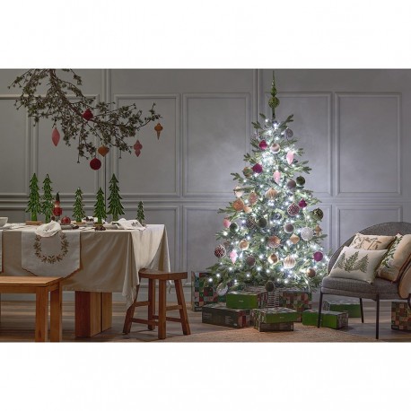 Дорожка на стол festive wreath из коллекции new year essential, 45х150 см