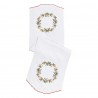 Дорожка на стол festive wreath из коллекции new year essential, 45х150 см